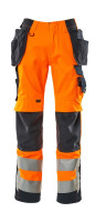 hi-vis oranje/donkermarine
