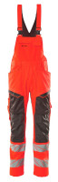 hi-vis rood/donkerantraciet